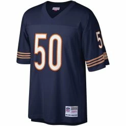Men's Mitchell & Ness Mike Singletary Navy Chicago Bears Legacy Replica Jersey 8 Men's Mitchell & Ness Mike Singletary Navy Chicago Bears Legacy Replica Jersey -Fanatics DSCO1140226343 1320 ALT2