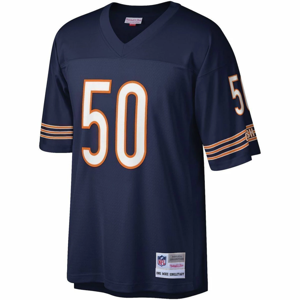 Men's Mitchell & Ness Mike Singletary Navy Chicago Bears Legacy Replica Jersey 5 Men's Mitchell & Ness Mike Singletary Navy Chicago Bears Legacy Replica Jersey - Image 3
