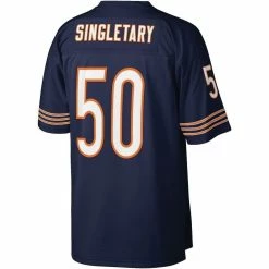 Men's Mitchell & Ness Mike Singletary Navy Chicago Bears Legacy Replica Jersey 9 Men's Mitchell & Ness Mike Singletary Navy Chicago Bears Legacy Replica Jersey -Fanatics DSCO1140226343 1320 ALT3