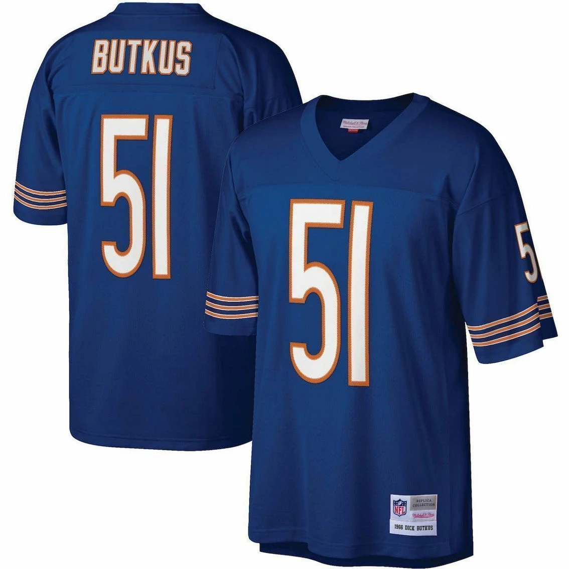 Mitchell & Ness Men's Dick Butkus Navy Chicago Bears Legacy Replica Jersey 3 Mitchell & Ness Men's Dick Butkus Navy Chicago Bears Legacy Replica Jersey