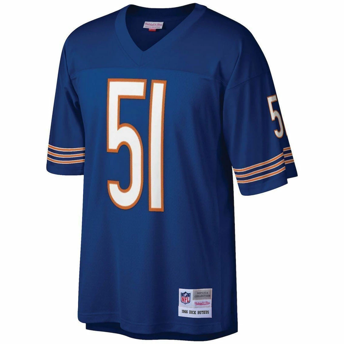 Mitchell & Ness Men's Dick Butkus Navy Chicago Bears Legacy Replica Jersey 5 Mitchell & Ness Men's Dick Butkus Navy Chicago Bears Legacy Replica Jersey - Image 3