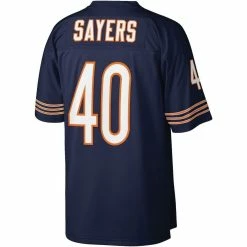 Men's Mitchell & Ness Gale Sayers Navy Chicago Bears Legacy Replica Jersey 9 Men's Mitchell & Ness Gale Sayers Navy Chicago Bears Legacy Replica Jersey -Fanatics DSCO1140226721 1320 ALT3