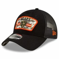 New Era Men's Black Chicago Bears 2021 Salute To Service Trucker 9TWENTY Adjustable Hat 9 New Era Men's Black Chicago Bears 2021 Salute To Service Trucker 9TWENTY Adjustable Hat -Fanatics DSCO1140227286 1007 ALT3