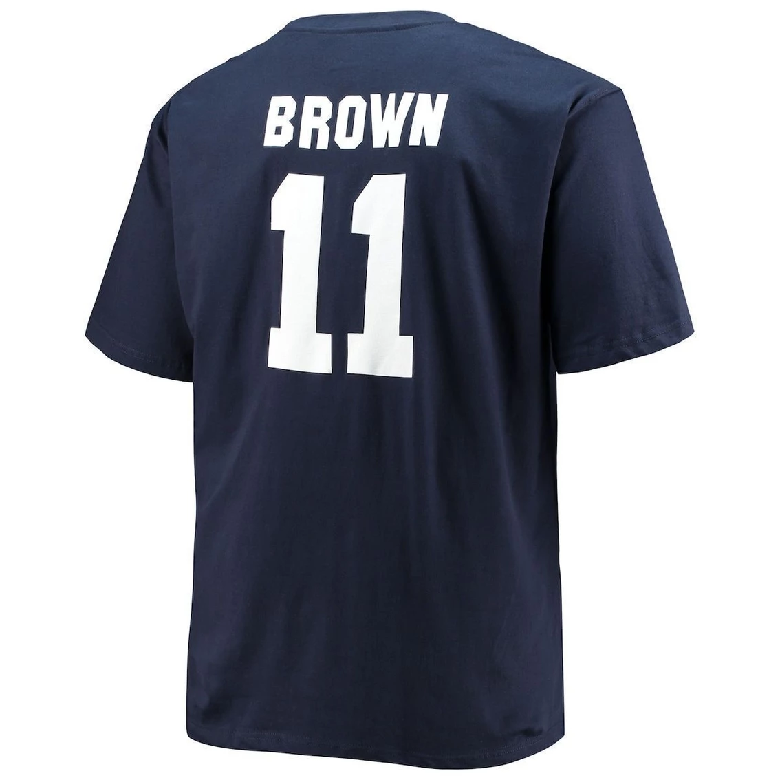 Fanatics Branded Men's AJ Brown Navy Tennessee Titans Big & Tall Player Name & Number T-Shirt 6 Fanatics Branded Men's AJ Brown Navy Tennessee Titans Big & Tall Player Name & Number T-Shirt - Image 4
