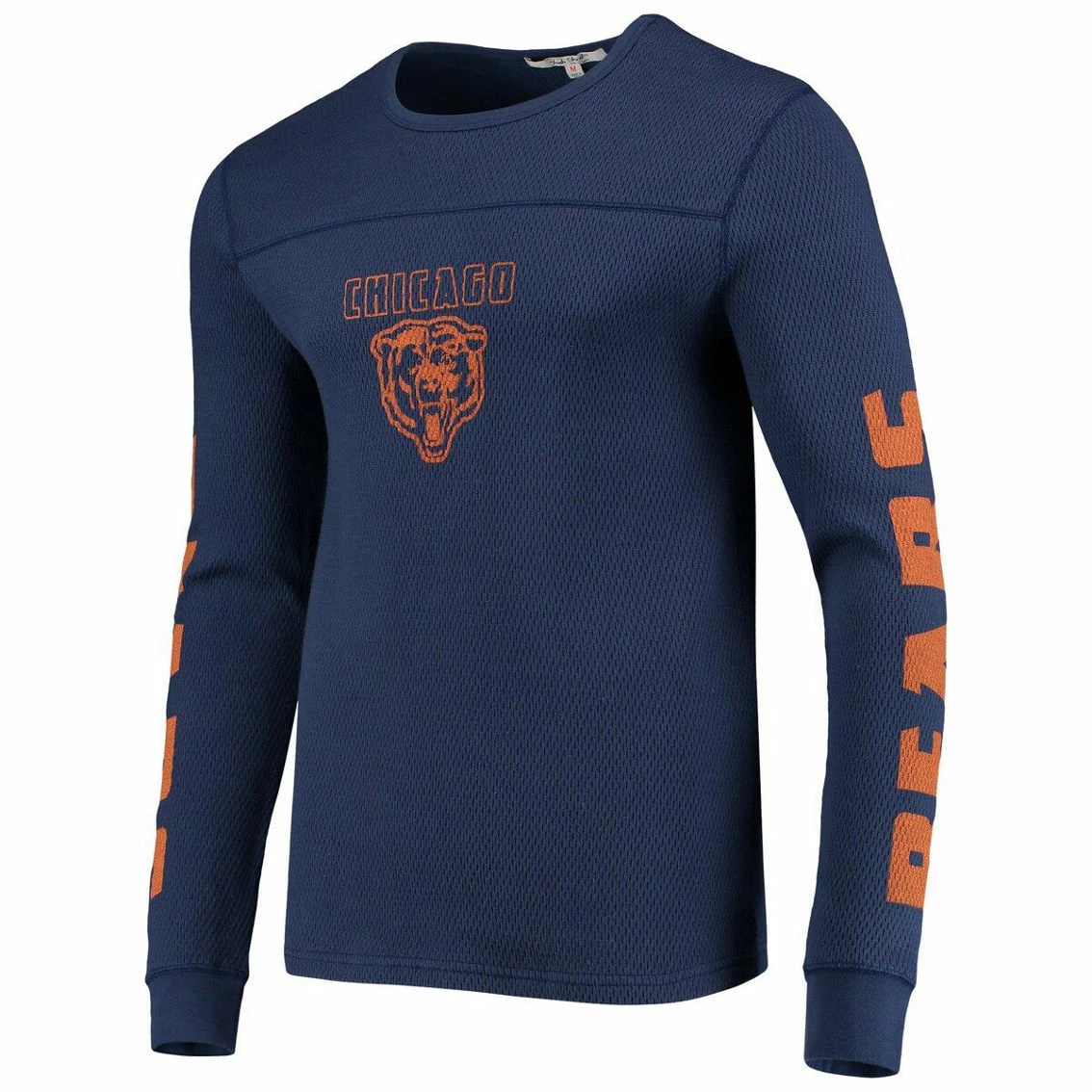 Junk Food Men's Navy Chicago Bears Heavyweight Thermal Long Sleeve T-Shirt 5 Junk Food Men's Navy Chicago Bears Heavyweight Thermal Long Sleeve T-Shirt - Image 3
