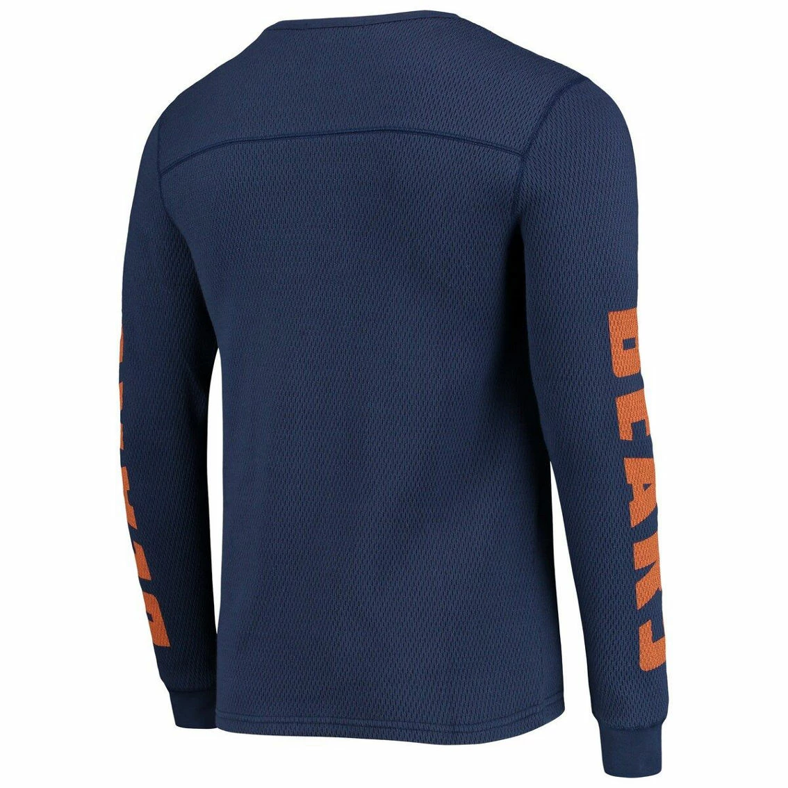 Junk Food Men's Navy Chicago Bears Heavyweight Thermal Long Sleeve T-Shirt 6 Junk Food Men's Navy Chicago Bears Heavyweight Thermal Long Sleeve T-Shirt - Image 4
