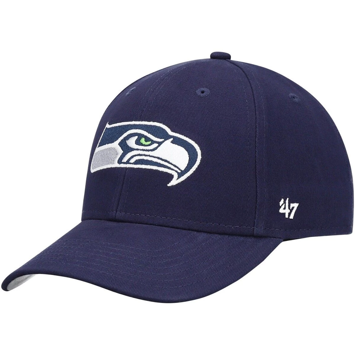 Preschool '47 Navy Seattle Seahawks Basic Team MVP Adjustable Hat 2 Preschool '47 Navy Seattle Seahawks Basic Team MVP Adjustable Hat