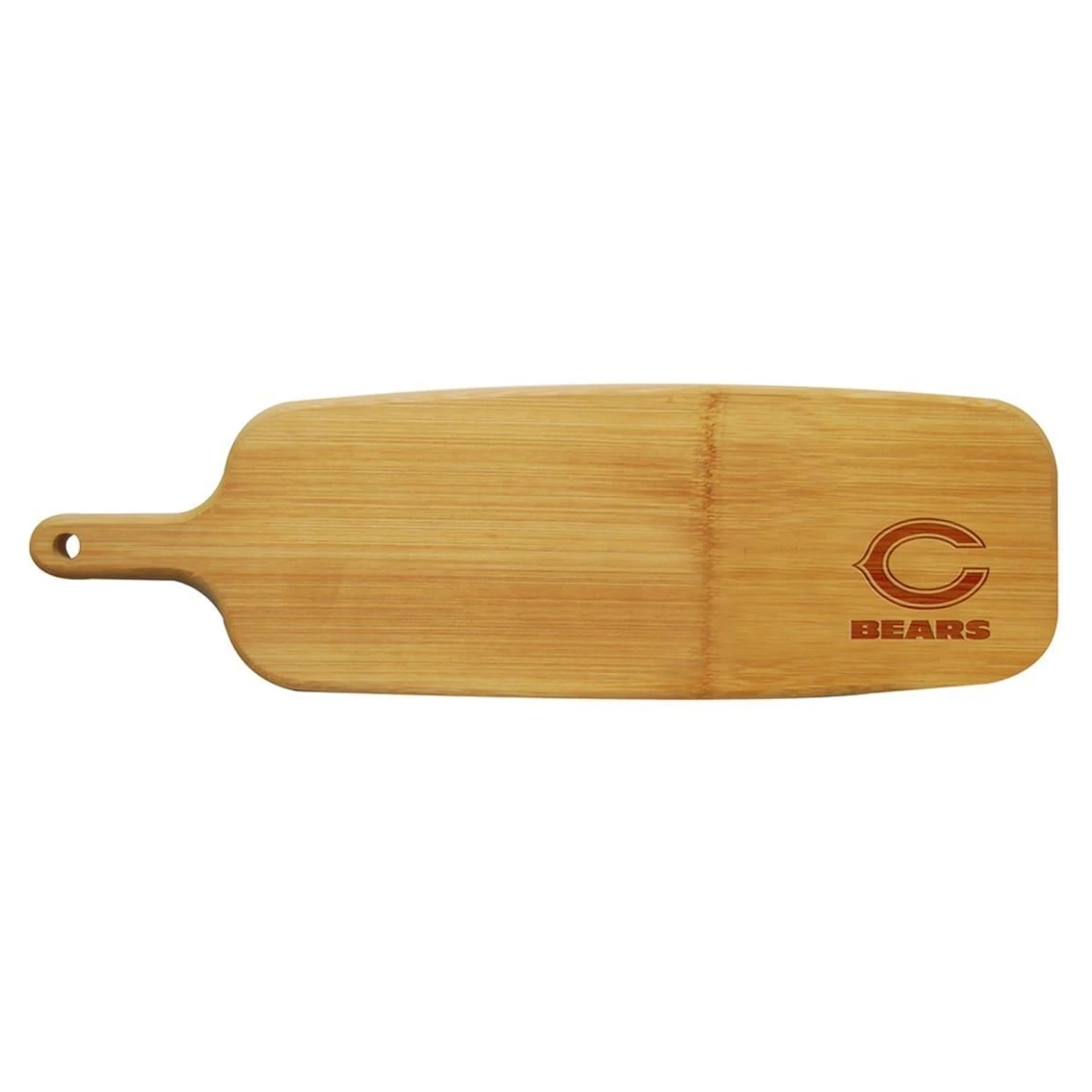 The Memory Company Chicago Bears Bamboo Paddle Cutting And Serving Board 3 The Memory Company Chicago Bears Bamboo Paddle Cutting And Serving Board