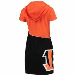Women's Refried Apparel Orange/Black Cincinnati Bengals Sustainable Hooded Mini Dress 7 Women's Refried Apparel Orange/Black Cincinnati Bengals Sustainable Hooded Mini Dress -Fanatics DSCO1140411175 2294 ALT2