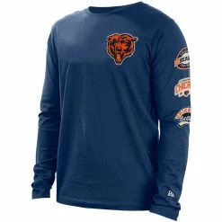 New Era Men's Navy Chicago Bears Hype 2-Hit Long Sleeve T-Shirt 8 New Era Men's Navy Chicago Bears Hype 2-Hit Long Sleeve T-Shirt -Fanatics DSCO1140411325 1320 ALT2