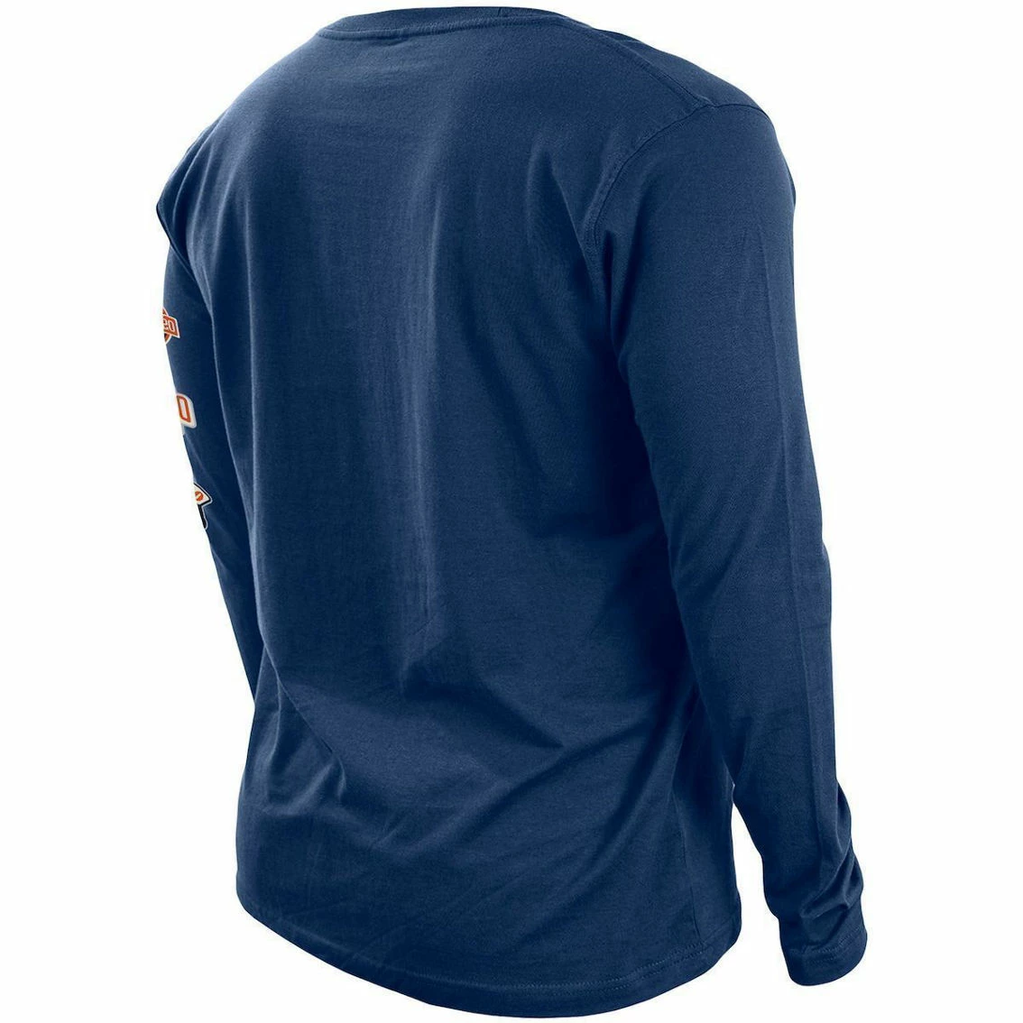 New Era Men's Navy Chicago Bears Hype 2-Hit Long Sleeve T-Shirt 6 New Era Men's Navy Chicago Bears Hype 2-Hit Long Sleeve T-Shirt - Image 4