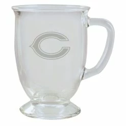 The Memory Company Chicago Bears 16oz. Etched Cafe Mug