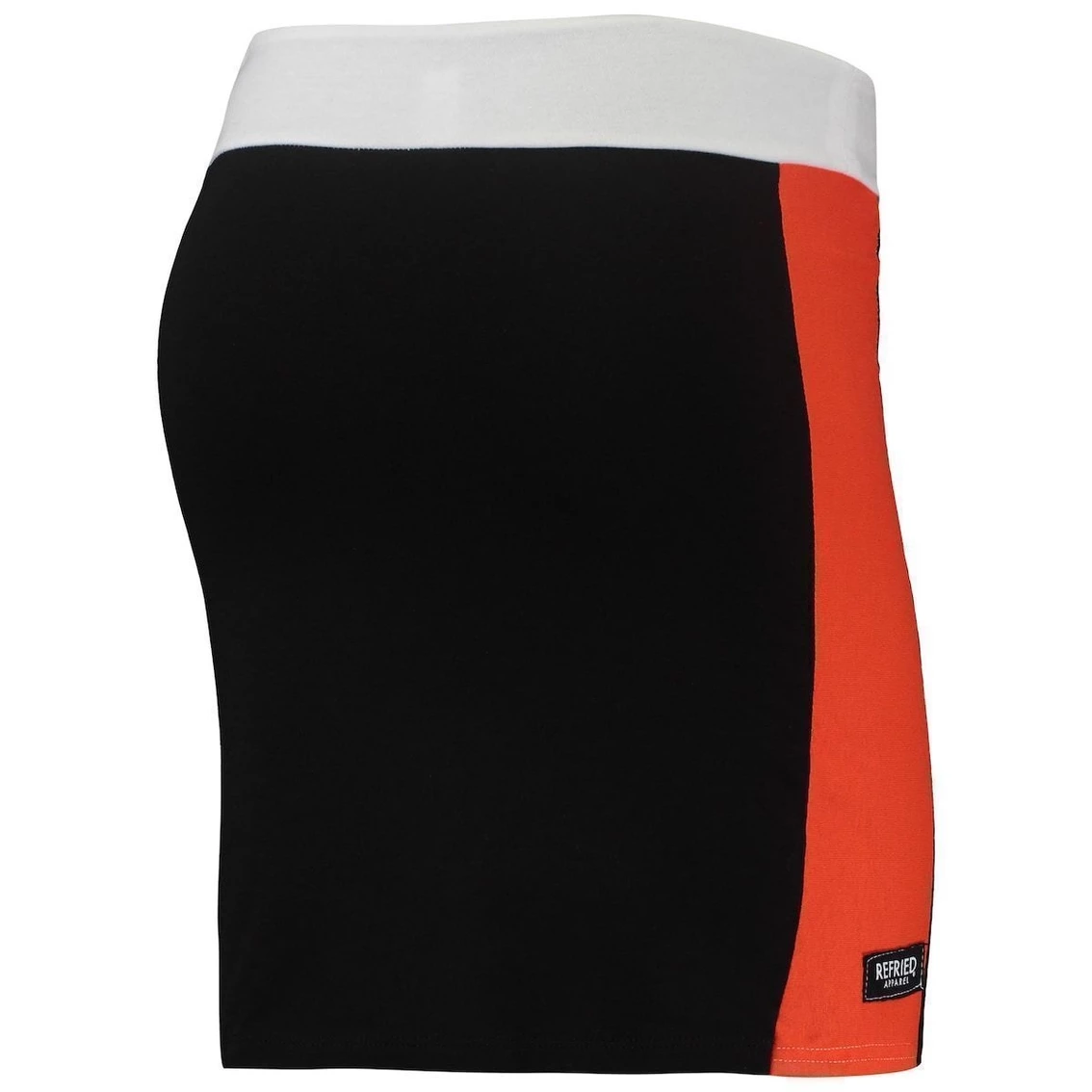 Refried Apparel Women's Black Cincinnati Bengals Sustainable Short Skirt 6 Refried Apparel Women's Black Cincinnati Bengals Sustainable Short Skirt - Image 4
