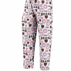 Men's Concepts Sport White Chicago Bears Zest Patriotic Sleep Pants 8 Men's Concepts Sport White Chicago Bears Zest Patriotic Sleep Pants -Fanatics DSCO1140777308 3550 ALT2