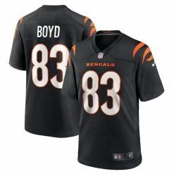 Nike Men's Tyler Boyd Black Cincinnati Bengals Game Jersey