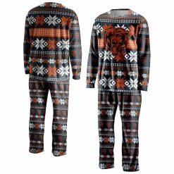 FOCO Men's Navy Chicago Bears Ugly Pajama Set 7 FOCO Men's Navy Chicago Bears Ugly Pajama Set -Fanatics DSCO1140778621 1320 ALT1
