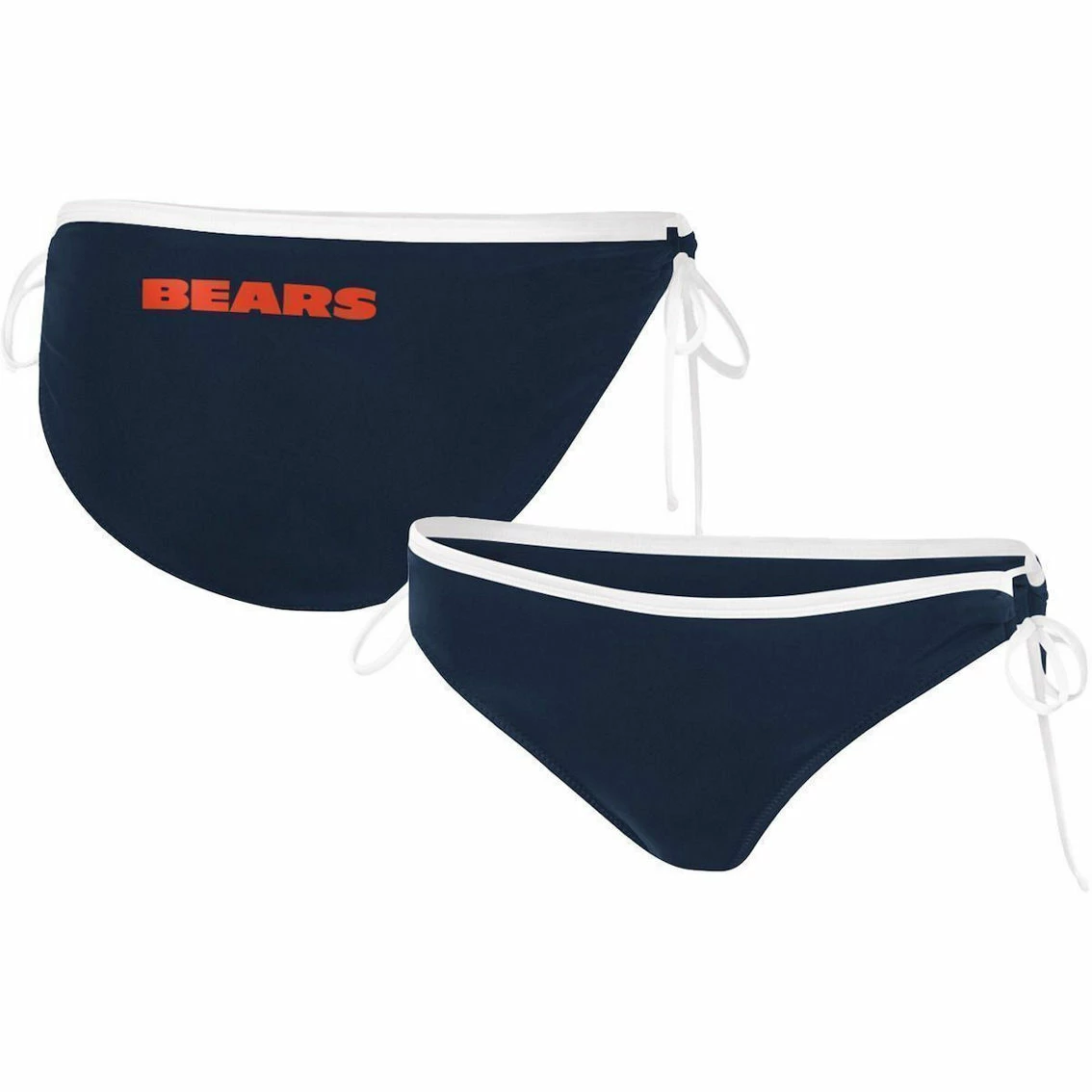 Women's G-III 4Her By Carl Banks Navy Chicago Bears Perfect Match Bikini Bottom 3 Women's G-III 4Her By Carl Banks Navy Chicago Bears Perfect Match Bikini Bottom