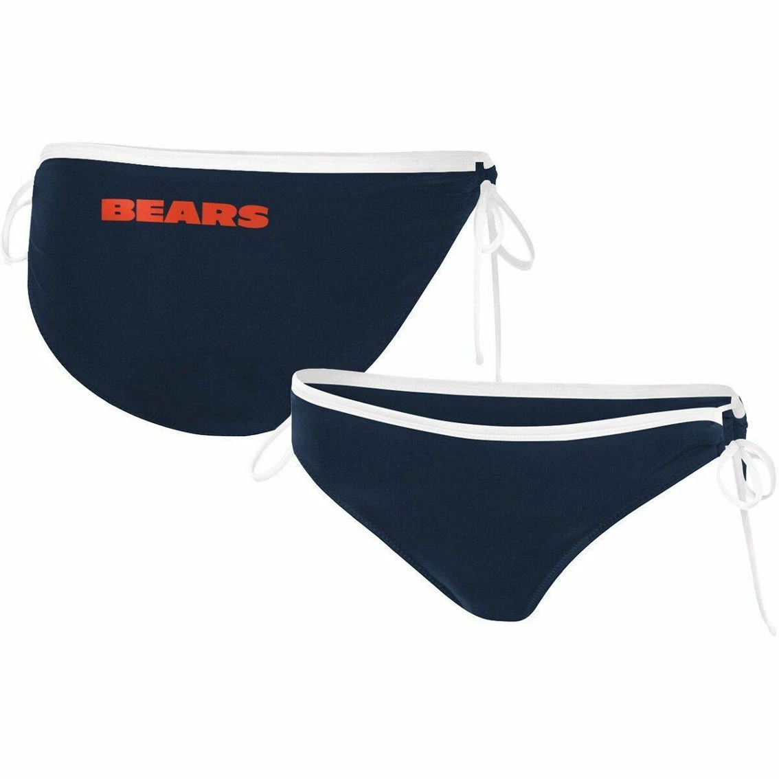 Women's G-III 4Her By Carl Banks Navy Chicago Bears Perfect Match Bikini Bottom 4 Women's G-III 4Her By Carl Banks Navy Chicago Bears Perfect Match Bikini Bottom - Image 2