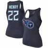 Majestic Threads Women's Heathered Navy Tennessee Titans Name & Number Tri-Blend Tank Top 2 Majestic Threads Women's Heathered Navy Tennessee Titans Name & Number Tri-Blend Tank Top -Fanatics DSCO1140933030 1320