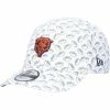 New Era Toddler White Chicago Bears Cutie 9FORTY Flex Hat -Fanatics DSCO1141402338 3550