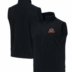 Dunbrooke Men's Navy Chicago Bears Houston Fleece Full-Zip Vest 7 Dunbrooke Men's Navy Chicago Bears Houston Fleece Full-Zip Vest -Fanatics DSCO1141402675 1320 ALT1