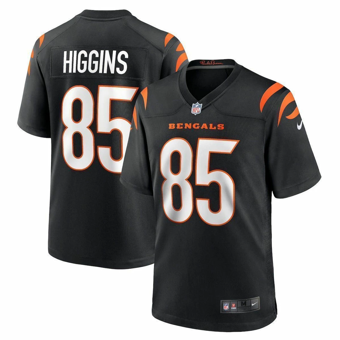 Nike Men's Tee Higgins Black Cincinnati Bengals Game Jersey 3 Nike Men's Tee Higgins Black Cincinnati Bengals Game Jersey