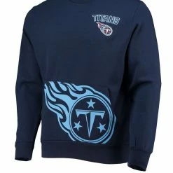 FOCO Men's Navy Tennessee Titans Pocket Pullover Sweater -Fanatics DSCO1141432753 1320 ALT2