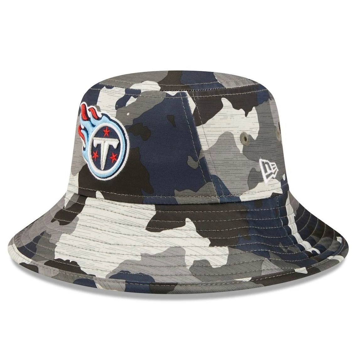 New Era Men's Camo Tennessee Titans 2022 NFL Training Camp Official Bucket Hat 3 New Era Men's Camo Tennessee Titans 2022 NFL Training Camp Official Bucket Hat