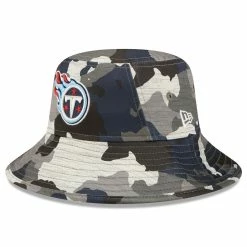 New Era Men's Camo Tennessee Titans 2022 NFL Training Camp Official Bucket Hat 7 New Era Men's Camo Tennessee Titans 2022 NFL Training Camp Official Bucket Hat -Fanatics DSCO1141741648 BGrd ALT1