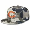 New Era Men's Camo Chicago Bears 2022 NFL Training Camp Official 9FIFTY Snapback Adjustable Hat 2 New Era Men's Camo Chicago Bears 2022 NFL Training Camp Official 9FIFTY Snapback Adjustable Hat -Fanatics DSCO1142288391 BGrd