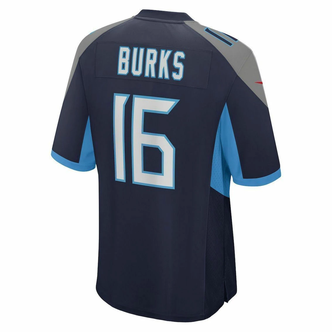 Nike Men's Treylon Burks Navy Tennessee Titans Player Game Jersey 6 Nike Men's Treylon Burks Navy Tennessee Titans Player Game Jersey - Image 4