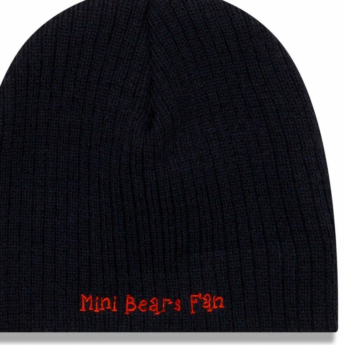 New Era Newborn & Infant Navy Chicago Bears Mini Fan Knit Beanie 5 New Era Newborn & Infant Navy Chicago Bears Mini Fan Knit Beanie - Image 3