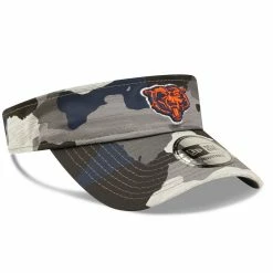 New Era Men's Camo Chicago Bears 2022 NFL Training Camp Official Mascot Adjustable Visor 9 New Era Men's Camo Chicago Bears 2022 NFL Training Camp Official Mascot Adjustable Visor -Fanatics DSCO1142289873 BGrd ALT3