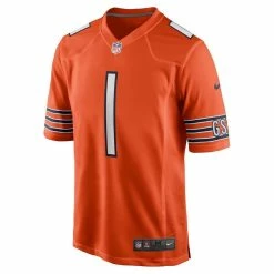 Nike Men's Justin Fields Orange Chicago Bears Player Game Jersey 8 Nike Men's Justin Fields Orange Chicago Bears Player Game Jersey -Fanatics DSCO1142290242 2294 ALT2