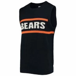 Starter Men's Navy/Orange Chicago Bears Player Sweater Vest 8 Starter Men's Navy/Orange Chicago Bears Player Sweater Vest -Fanatics DSCO1142303137 ANGEBL ALT2