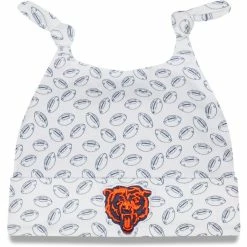 New Era Infant White Chicago Bears Cutie Cuffed Knit Hat 5 New Era Infant White Chicago Bears Cutie Cuffed Knit Hat -Fanatics DSCO1142328252 3550 ALT1