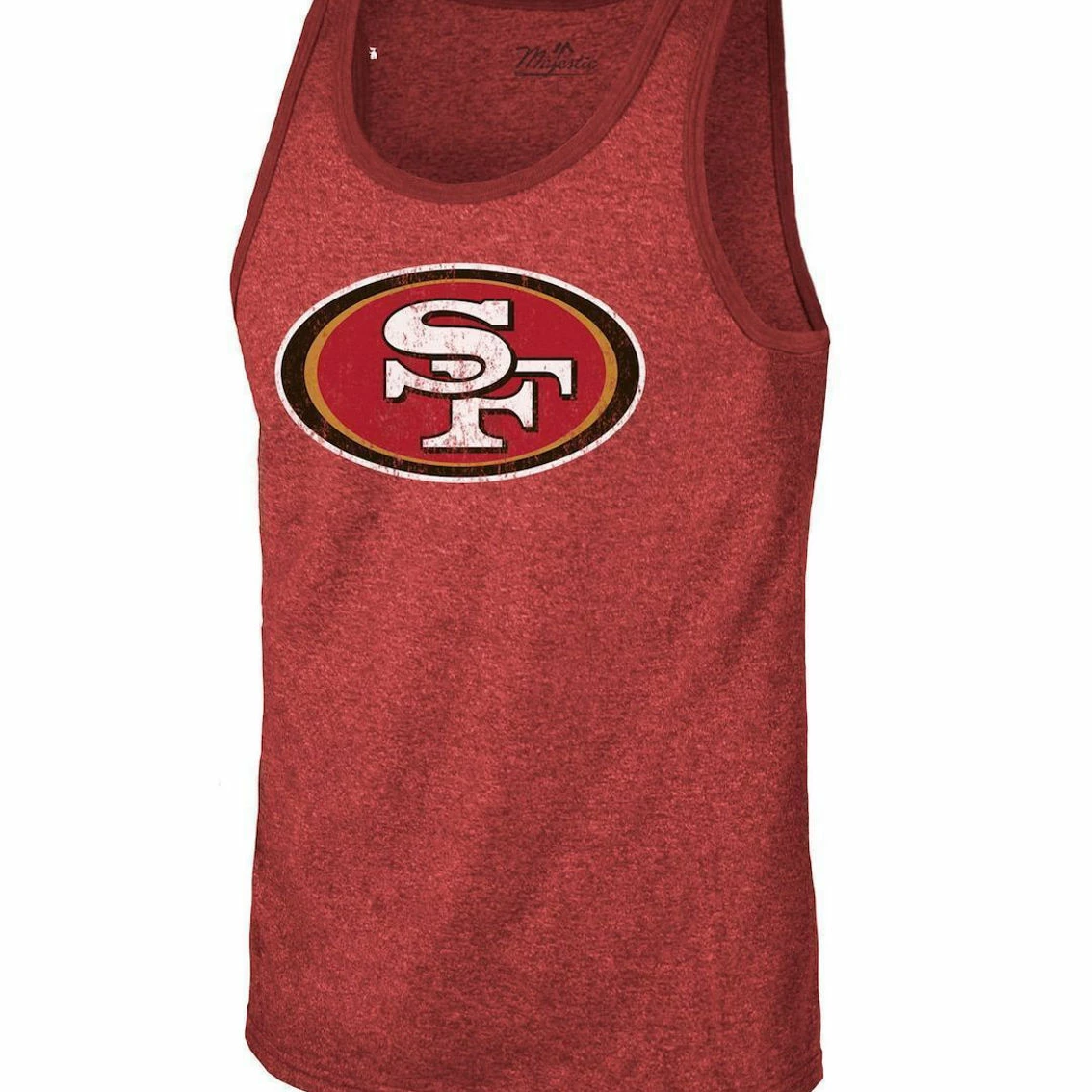 Majestic Threads Men's Threads Deebo Samuel Scarlet San Francisco 49ers Player Name & Number Tri-Blend Tank Top 5 Majestic Threads Men's Threads Deebo Samuel Scarlet San Francisco 49ers Player Name & Number Tri-Blend Tank Top - Image 3