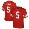 Nike Youth Trey Lance Scarlet San Francisco 49ers Game Jersey -Fanatics DSCO1142446058 2946
