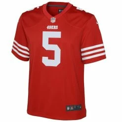 Nike Youth Trey Lance Scarlet San Francisco 49ers Game Jersey 8 Nike Youth Trey Lance Scarlet San Francisco 49ers Game Jersey -Fanatics DSCO1142446058 2946 ALT2