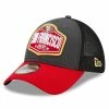 New Era Men's Graphite/Scarlet San Francisco 49ers 2021 NFL Draft Trucker 39THIRTY Flex Hat 2 New Era Men's Graphite/Scarlet San Francisco 49ers 2021 NFL Draft Trucker 39THIRTY Flex Hat -Fanatics DSCO1142446514 1925