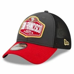 New Era Men's Graphite/Scarlet San Francisco 49ers 2021 NFL Draft Trucker 39THIRTY Flex Hat 7 New Era Men's Graphite/Scarlet San Francisco 49ers 2021 NFL Draft Trucker 39THIRTY Flex Hat -Fanatics DSCO1142446514 1925 ALT1