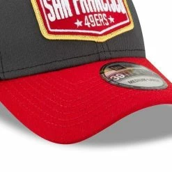 New Era Men's Graphite/Scarlet San Francisco 49ers 2021 NFL Draft Trucker 39THIRTY Flex Hat 9 New Era Men's Graphite/Scarlet San Francisco 49ers 2021 NFL Draft Trucker 39THIRTY Flex Hat -Fanatics DSCO1142446514 1925 ALT3