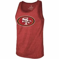 Majestic Threads Men's George Kittle Scarlet San Francisco 49ers Name & Number Tri-Blend Tank Top 8 Majestic Threads Men's George Kittle Scarlet San Francisco 49ers Name & Number Tri-Blend Tank Top -Fanatics DSCO1142446950 2946 ALT2