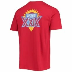 New Era Men's Scarlet San Francisco 49ers Patch Up Collection Super Bowl XXIX T-Shirt -Fanatics DSCO1142447007 2946 ALT3