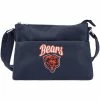 Women's FOCO Chicago Bears Logo Script Crossbody Handbag -Fanatics DSCO1142447131 1320