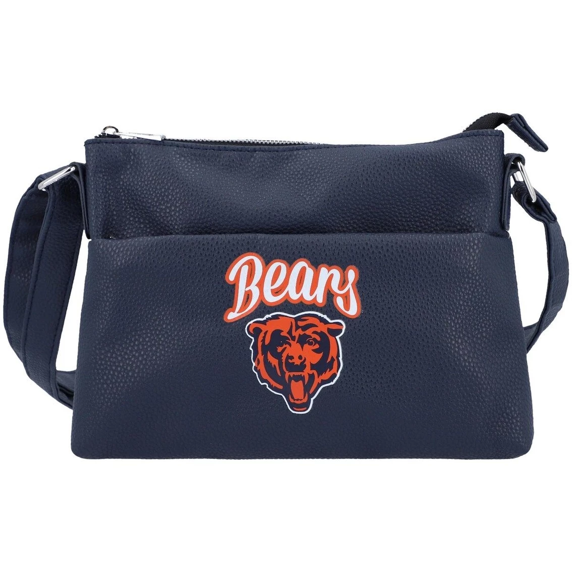 Women's FOCO Chicago Bears Logo Script Crossbody Handbag 4 Women's FOCO Chicago Bears Logo Script Crossbody Handbag - Image 2