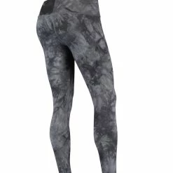 Concepts Sport Women's Black San Francisco 49ers Burst Tie-Dye Leggings -Fanatics DSCO1142447205 1007 ALT3