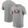 Nike Men's Heathered Gray San Francisco 49ers Primary Logo T-Shirt 1 Nike Men's Heathered Gray San Francisco 49ers Primary Logo T-Shirt -Fanatics DSCO1142447250 1927