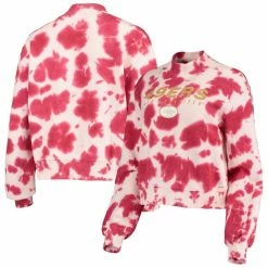 Junk Food Women's Scarlet San Francisco 49ers Tie-Dye Cropped Pullover Sweatshirt 7 Junk Food Women's Scarlet San Francisco 49ers Tie-Dye Cropped Pullover Sweatshirt -Fanatics DSCO1142494731 2946 ALT1
