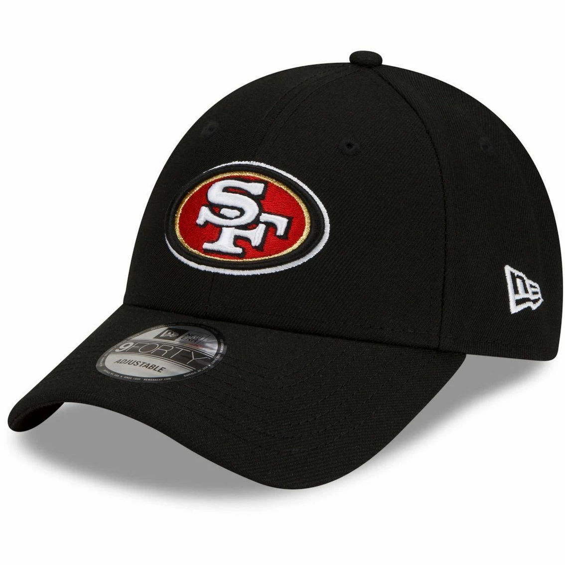 New Era Men's Black San Francisco 49ers Team The League 9FORTY Adjustable Hat 3 New Era Men's Black San Francisco 49ers Team The League 9FORTY Adjustable Hat